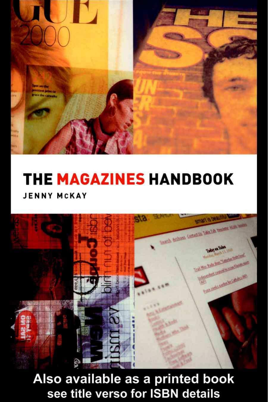 The Magazines Handbook (Media Practice) by Jenny McKay
