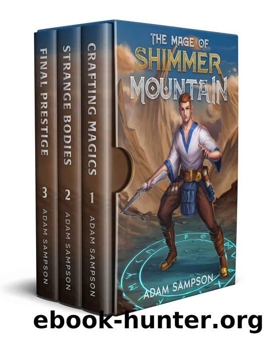 The Mage of Shimmer Mountain: The Complete Series: A LitRPG Fantasy Box Set by Adam Sampson