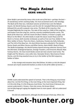 The Magic Animal by Gene Wolfe