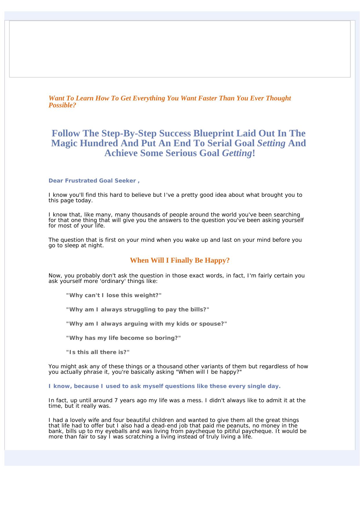 The Magic Hundred. by Best of Kuszter's Collection