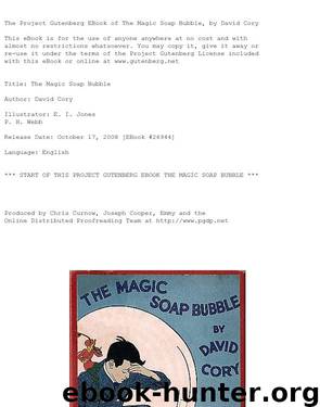 The Magic Soap Bubble by David Cory