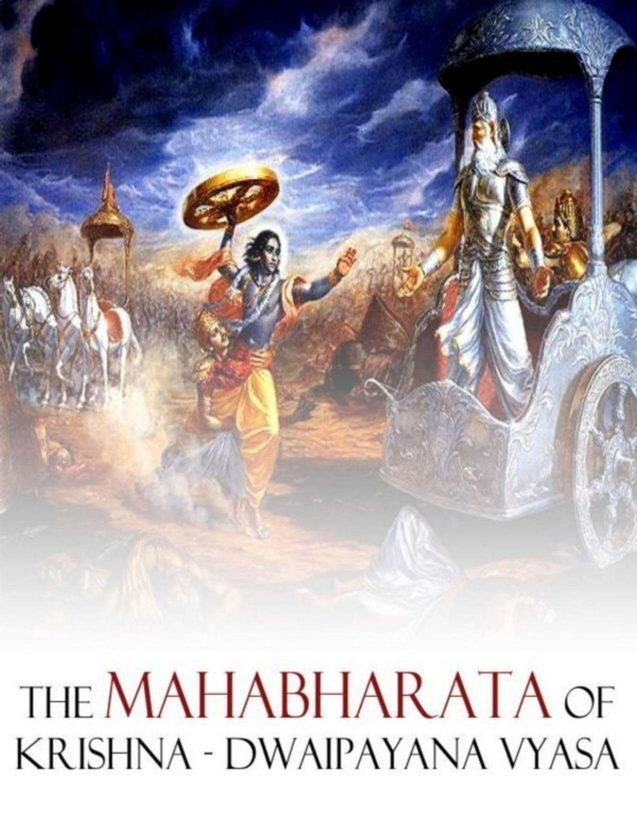 The Mahabharata of Krishna-Dwaipayana Vyasa (Complete 18 Volumes) by Kisari Mohan Ganguli Veda Vyasa Vyasa व्यास