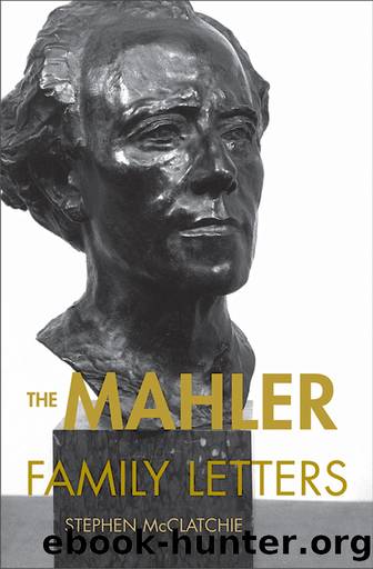 The Mahler Family Letters by McClatchie Stephen;