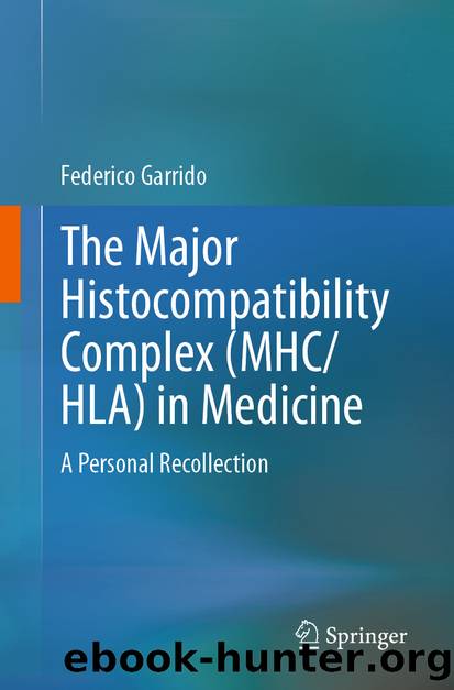 The Major Histocompatibility Complex (MHC HLA) in Medicine by Federico Garrido