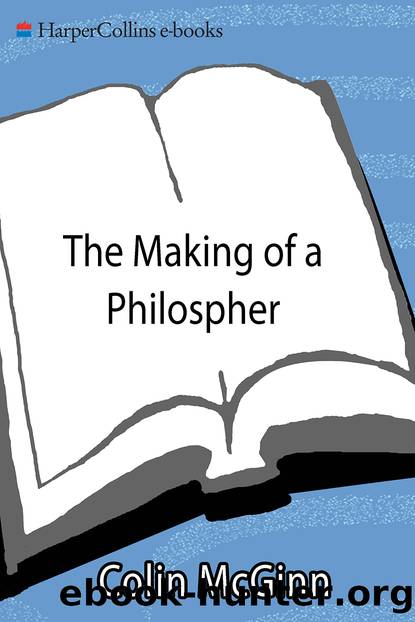 The Making of a Philosopher by Colin McGinn