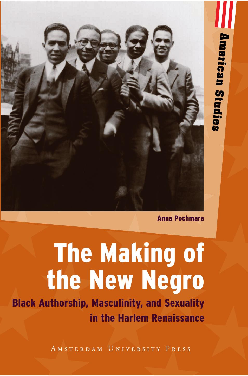 The Making of the New Negro: Black Authorship, Masculinity, and Sexuality in the Harlem Renaissance (Amsterdam University Press - American Studies) by Anna Pochmara