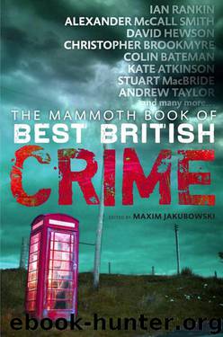 The Mammoth Book Of Best British Crime 08 by Maxim Jakubowski (ed)