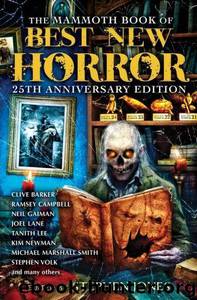 The Mammoth Book of Best New Horror 25 by Jones Stephen