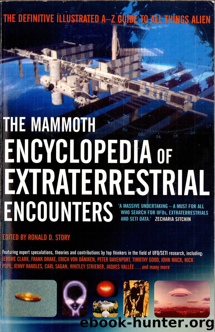 The Mammoth Encyclopedia of Extraterrestrial Encounters by Story Ronald