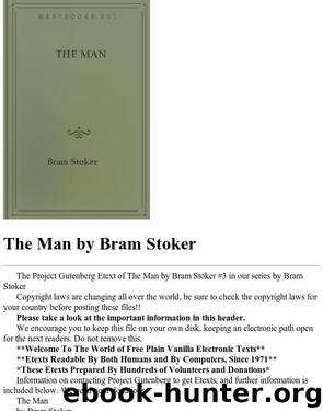 The Man by Bram Stoker