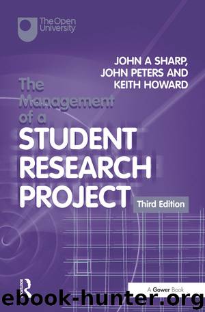 The Management of a Student Research Project by John A Sharp & John Peters