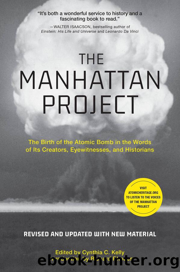 The Manhattan Project by Cynthia C. Kelly