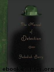 The Manual of Detection: A Novel by Jedediah Berry