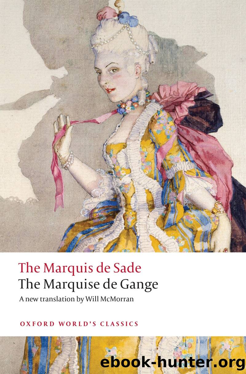 The Marquise de Gange by Marquis The Marquis de Sade & Will McMorran