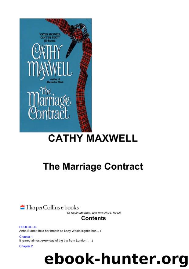 The Marriage Contract by Cathy Maxwell - 07 - Marriage 03