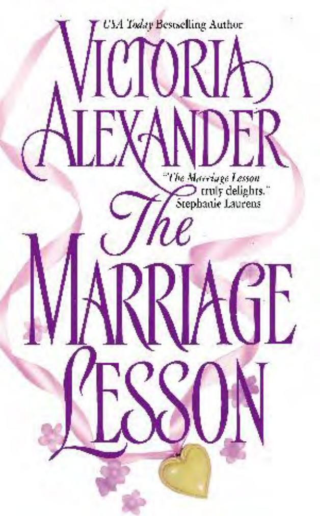 The Marriage Lesson by Victoria Alexander