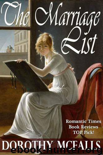 The Marriage List by Dorothy McFalls