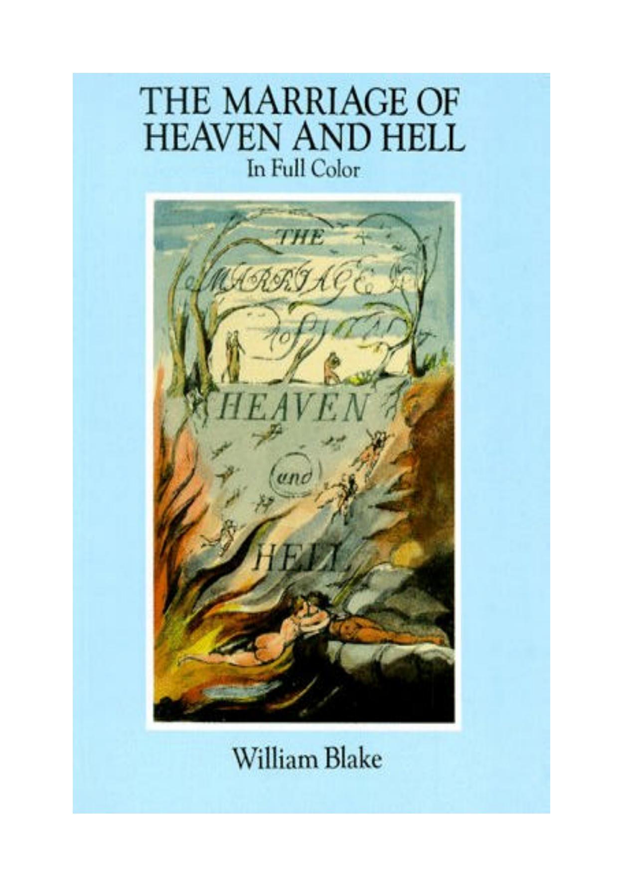 The Marriage of Heaven and Hell by William Blake
