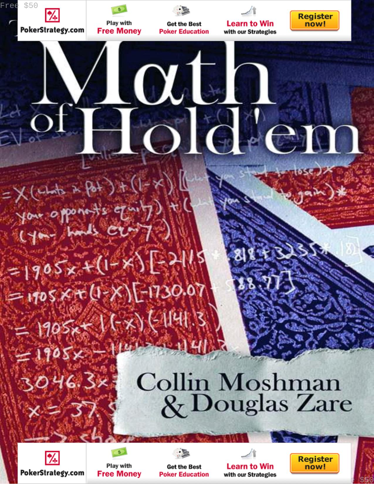 The Math of Hold'em by Moshman Collin & Zare Douglas