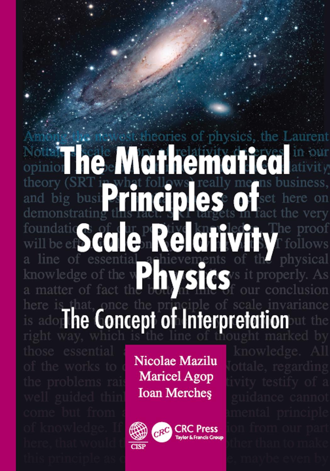 The Mathematical Principles of Scale Relativity Physics: The Concept of Interpretation by Unknow