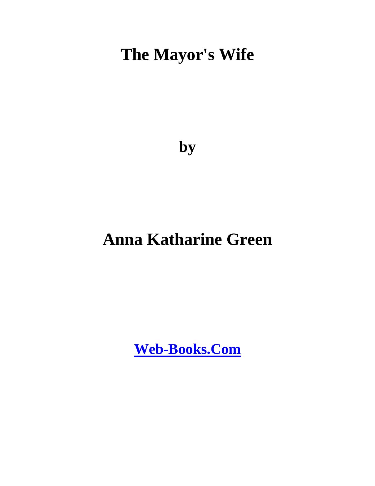 The Mayor's Wife by Sunil Das