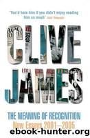 The Meaning of Recognition: New Essays 2001-2005 by James Clive