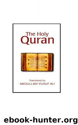 The Meanings Of The Holy Qur'an - Yusuf Ali by Yusuf Ali