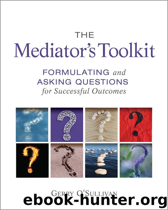 The Mediator's Toolkit by Gerry O'Sullivan