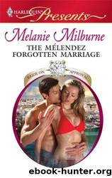 The Melendez Fogotten Marriage by Melanie Milburne