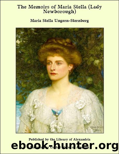 The Memoirs of Maria Stella (Lady Newborough) by unknow