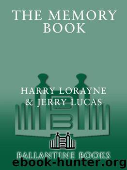 The Memory Book by Harry Lorayne;Jerry Lucas
