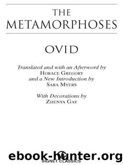 The Metamorphoses (Signet Classics) by Ovid