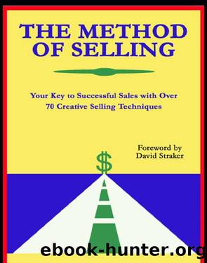 The Method of Selling by Mark Benedict