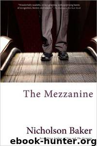 The Mezzanine by Nicholson Baker