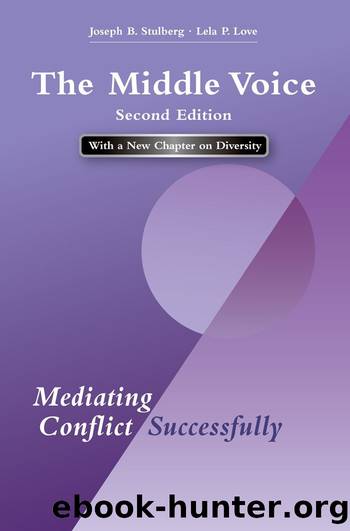 The Middle Voice: Mediating Conflict Successfully, Second Edition by Joseph B. Stulberg & Lela Porter Love