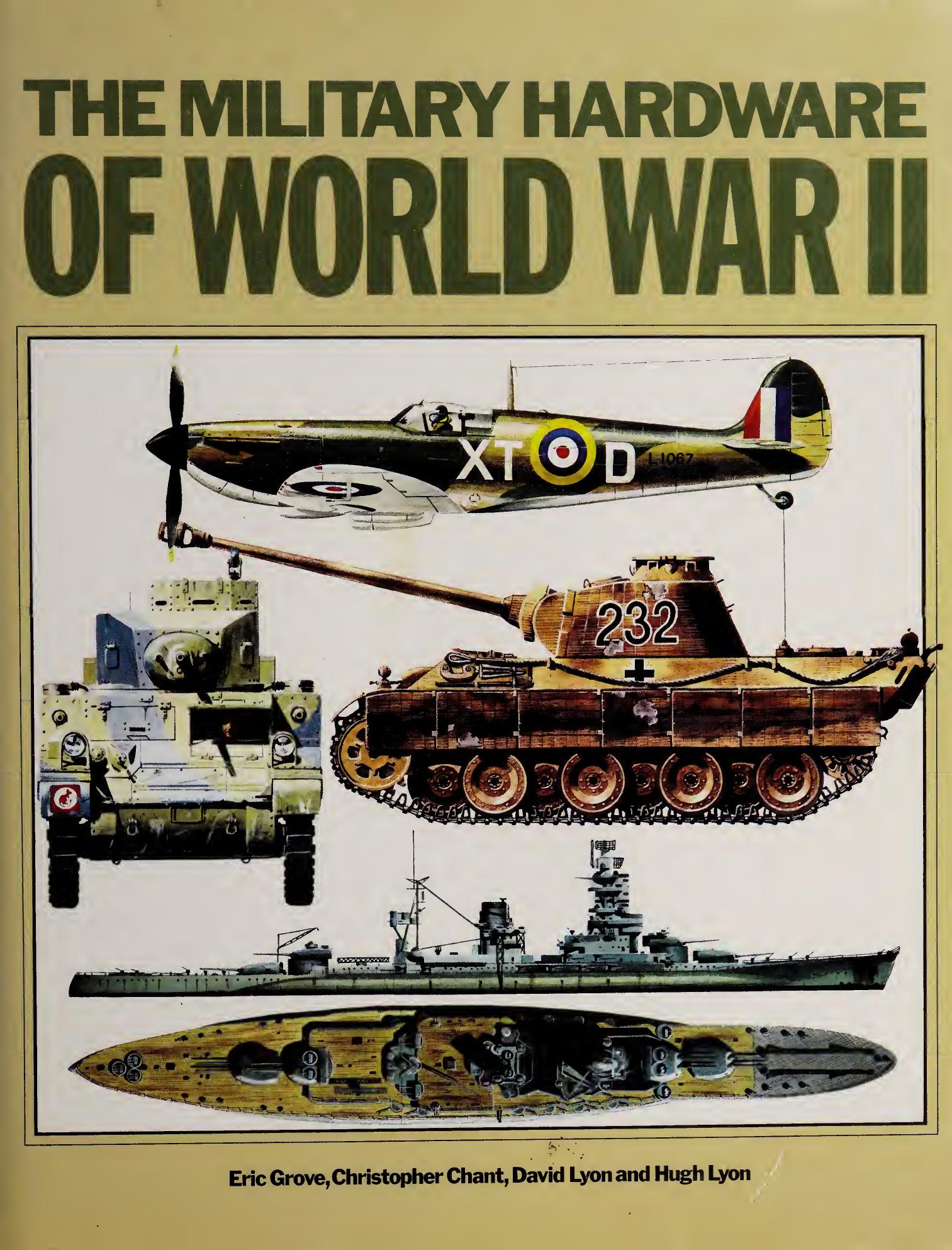 The Military hardware of World War II by Unknown
