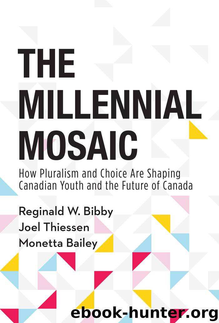 The Millennial Mosaic by Reginald W. Bibby