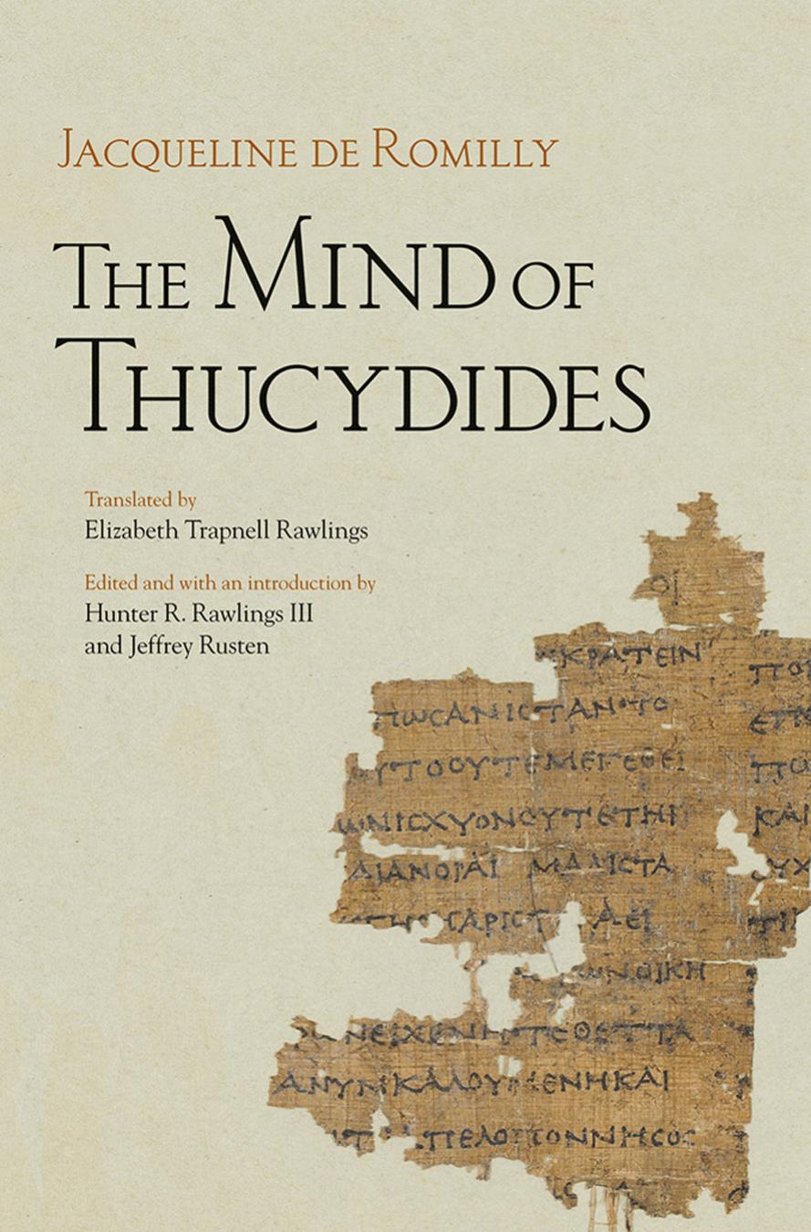 The Mind of Thucydides by unknow