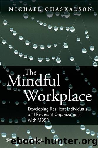 The Mindful Workplace by Chaskalson Michael
