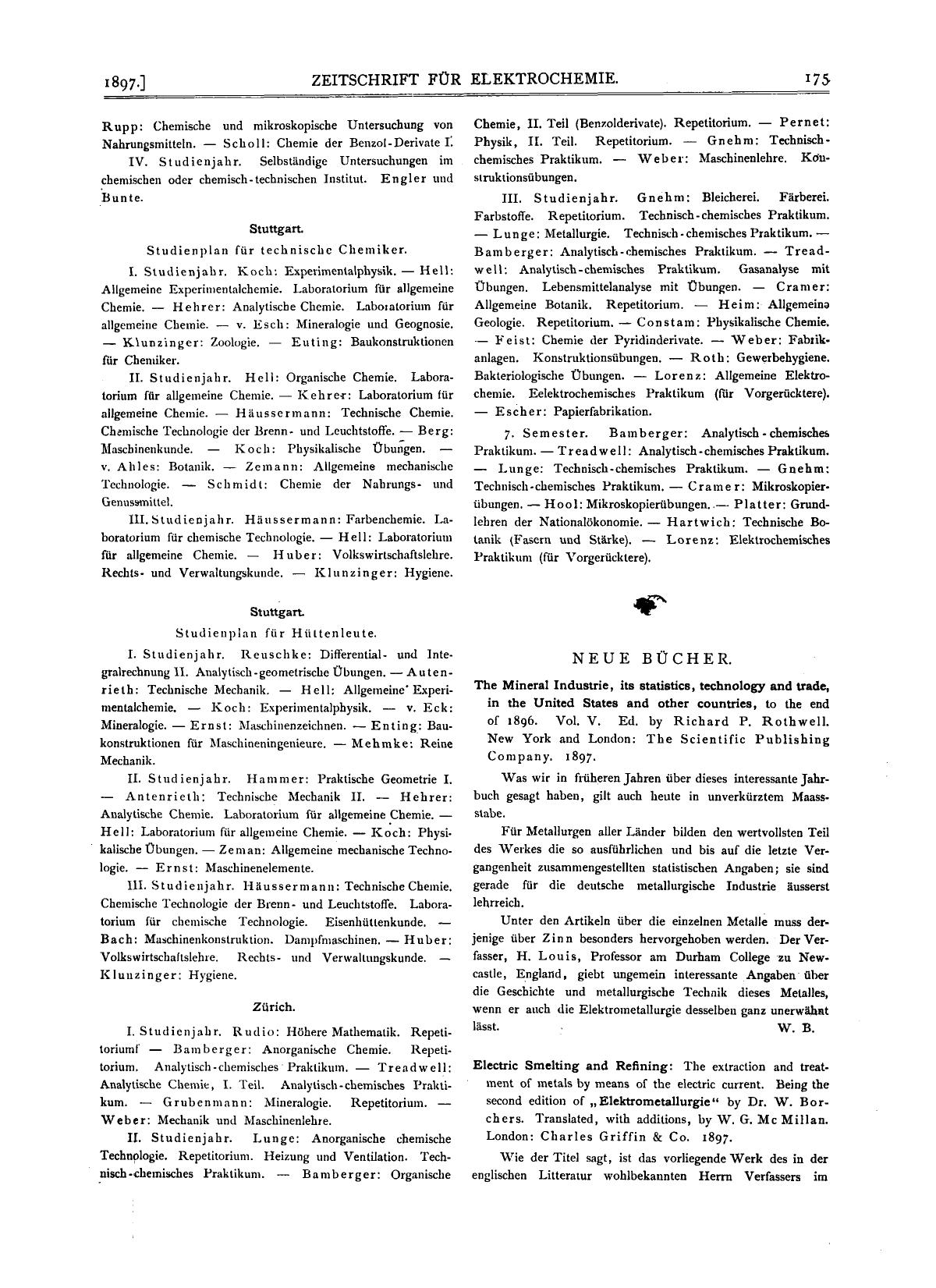 The Mineral Industrie, its statistics, technology and trade, in the United States and other countries, to the end of 1896. Vol. V. Ed. by Richard P. Rothwell. New York and London: by Unknown