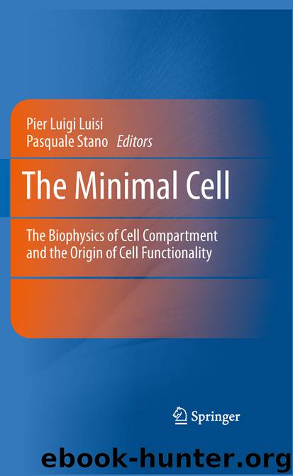 The Minimal Cell by Pier Luigi Luisi & Pasquale Stano