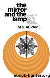 The Mirror And The Lamp: Romantic Theory And Critical Tradition by M. H. Abrams