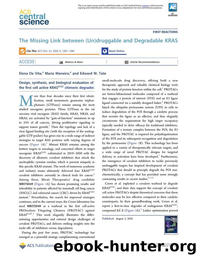 The Missing Link between (Un)druggable and Degradable KRAS by unknow