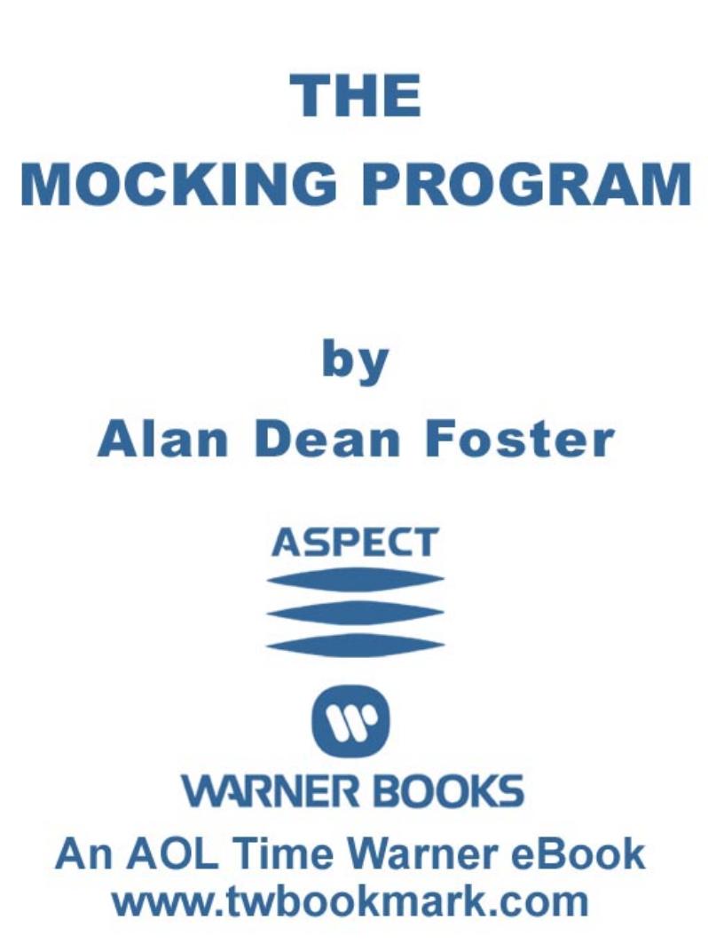 The Mocking Program by Alan Dean Foster
