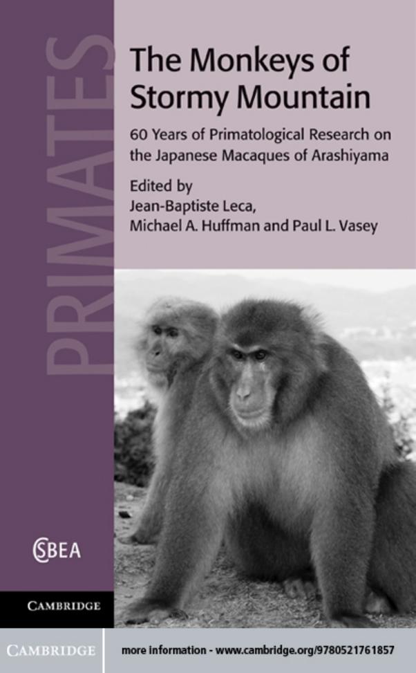 The Monkeys of Stormy Mountain: 60 Years of Primatological Research on the Japanese Macaques of Arashiyama by Unknow