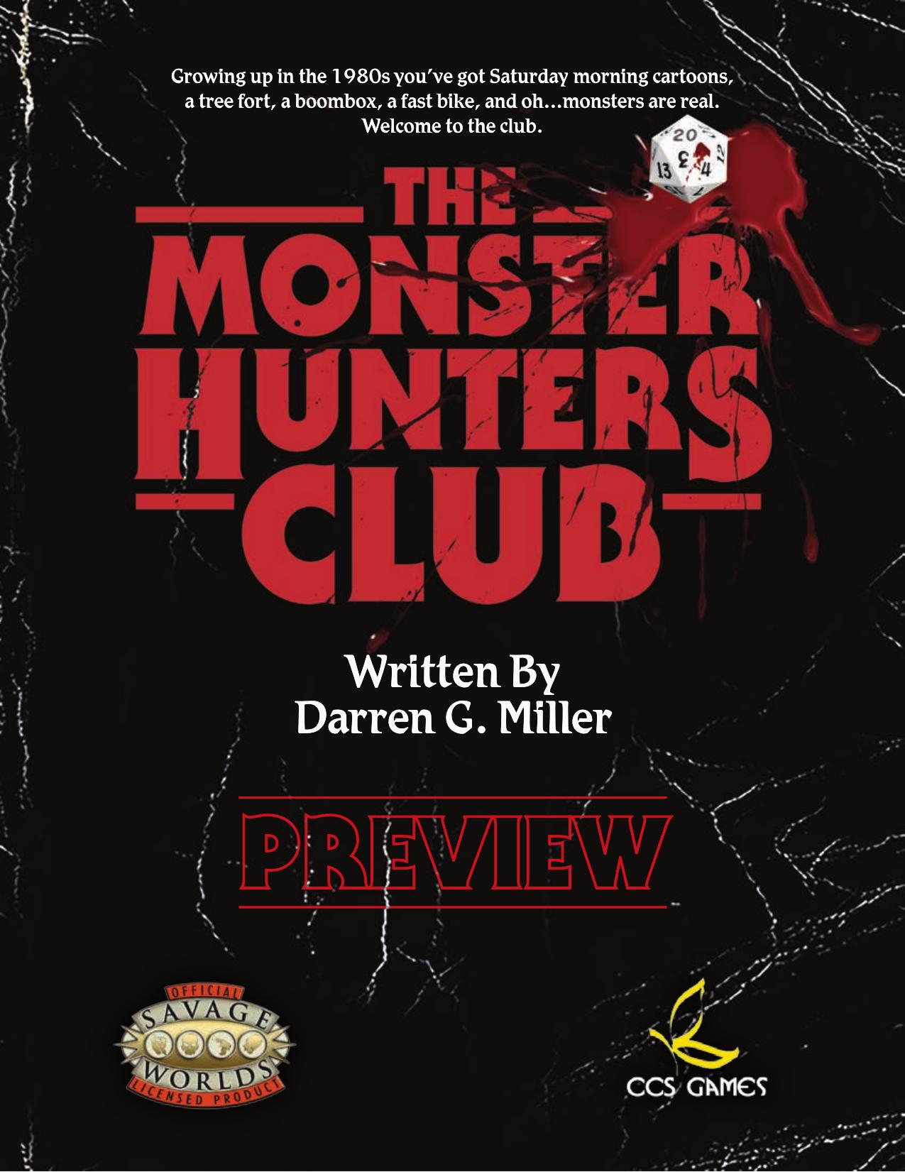 The Monster Hunters Club by Unknown