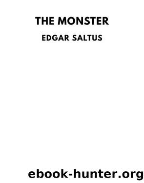 The Monster by Edgar Saltus