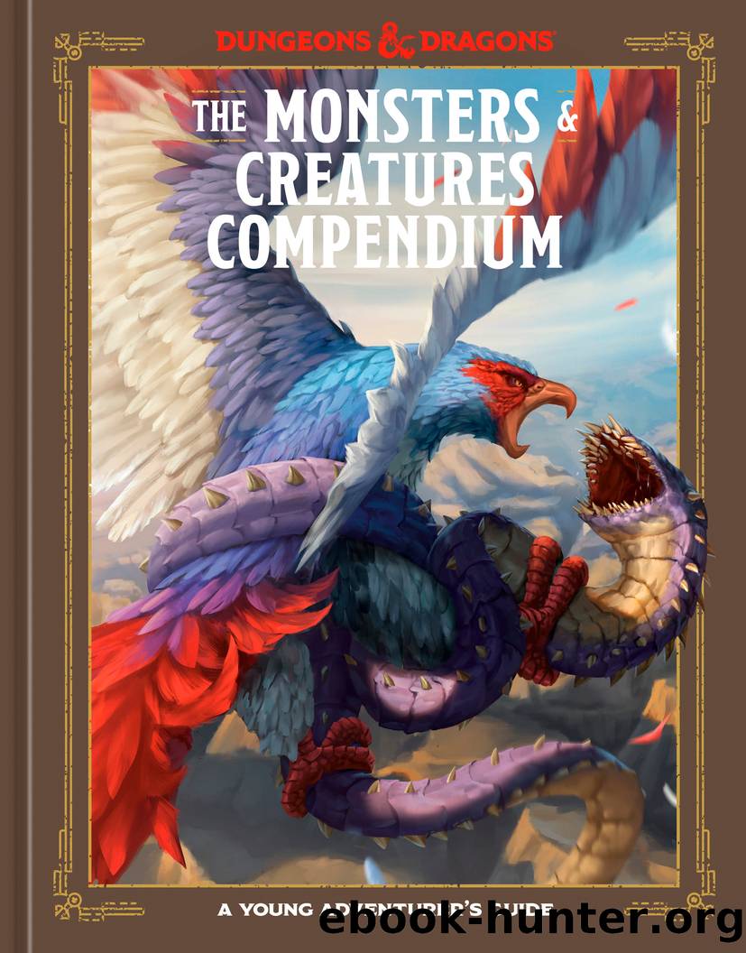 The Monsters & Creatures Compendium by Jim Zub & Official Dungeons && Dragons Licensed