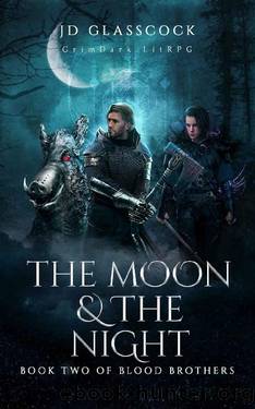 The Moon & The Night -- GrimDark LitRPG (Book 2 of Blood Brothers) by JD Glasscock