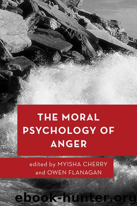 The Moral Psychology of Anger by Unknown